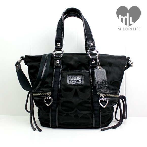 COACH Daisy Signature Poppy Crossbody Tote - Picture 14 of 14